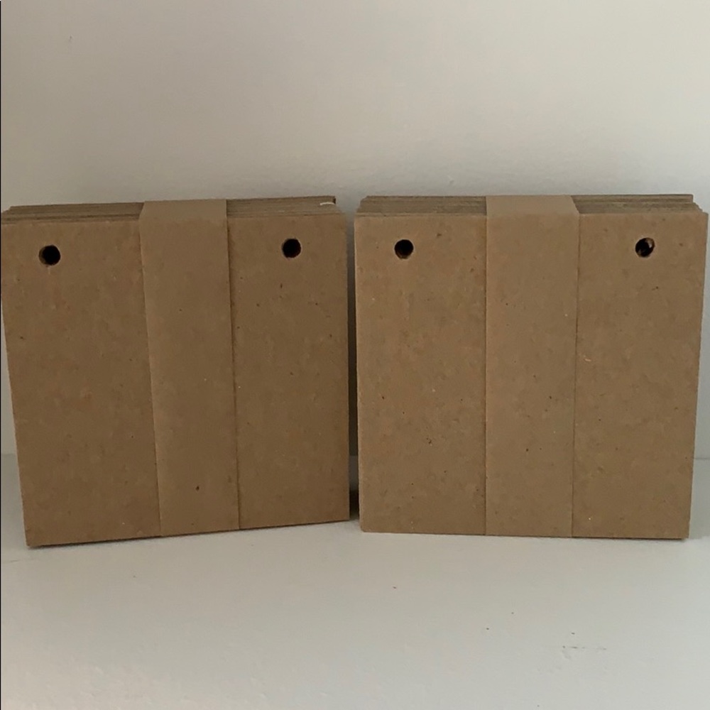 NWT(50) 4x4” craft cardboard squares banner making